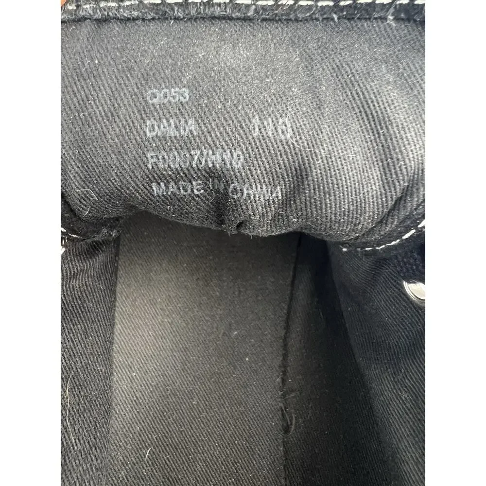COACH Dalia Womens Sneakers Size 11 B Black Signature C Monogram Shoes F0007